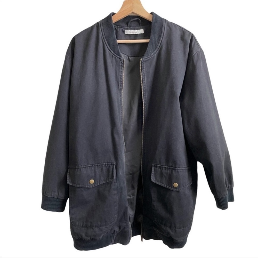 Women's Black Bomber Jacket
